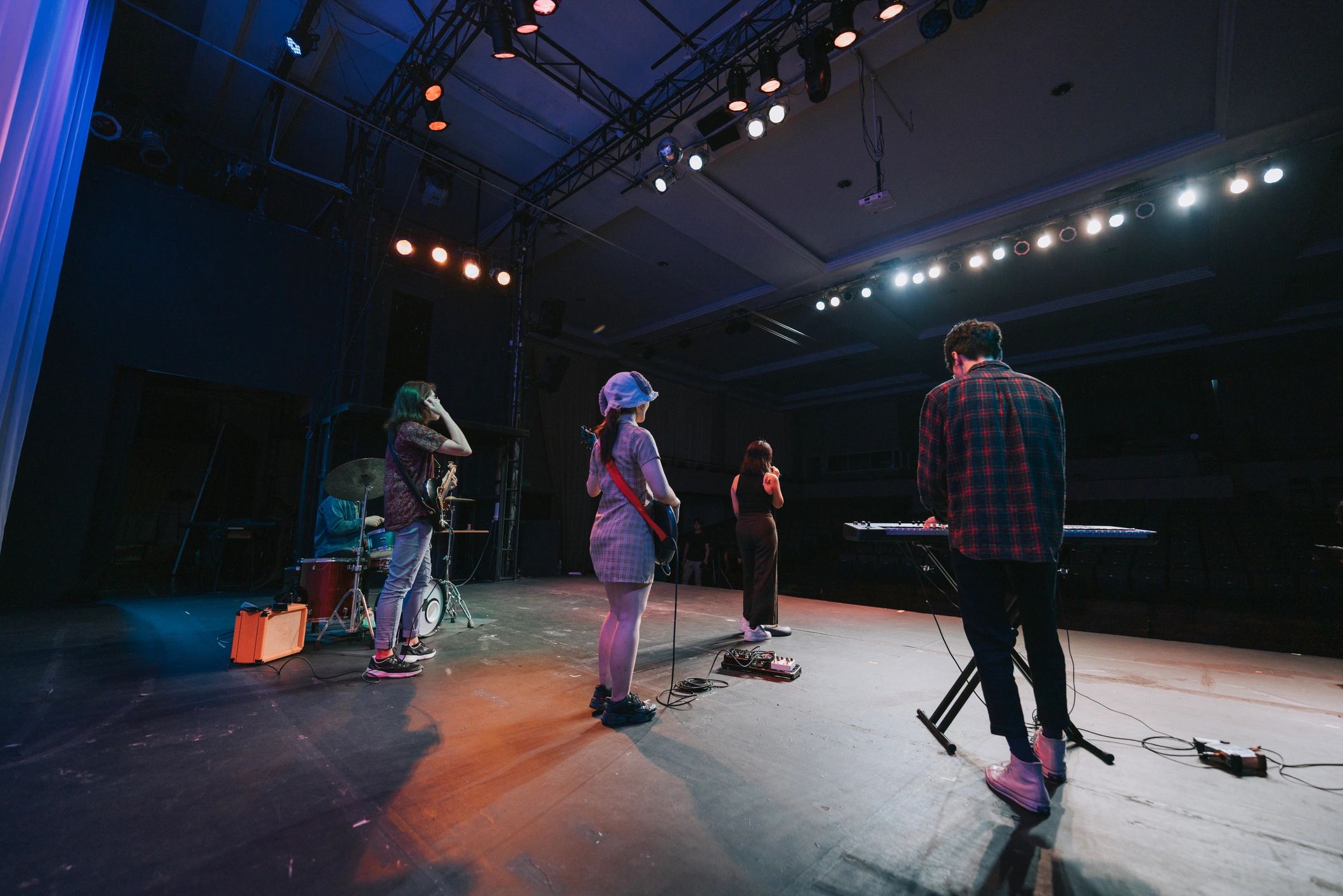 Drummer live performance image